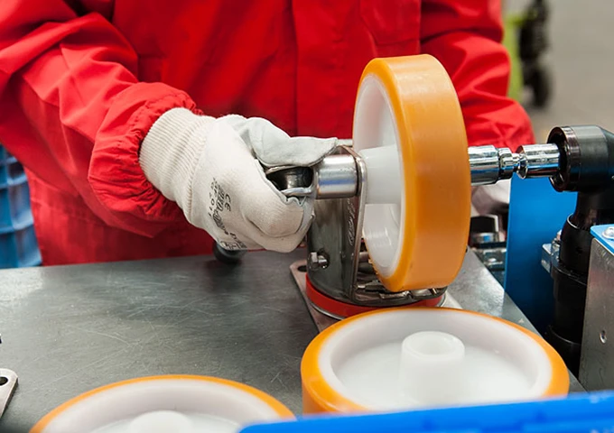 Fornitura di ruote industriali a Catania